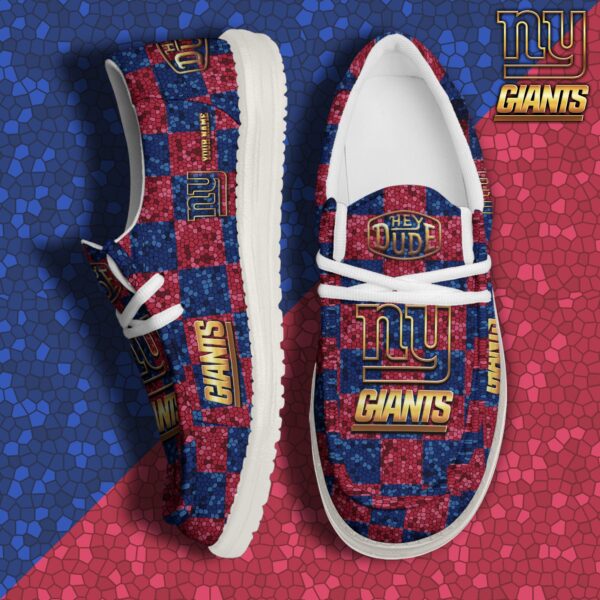 Tubopro New York Giants Personalized Hey Dude Shoes For Men And Women