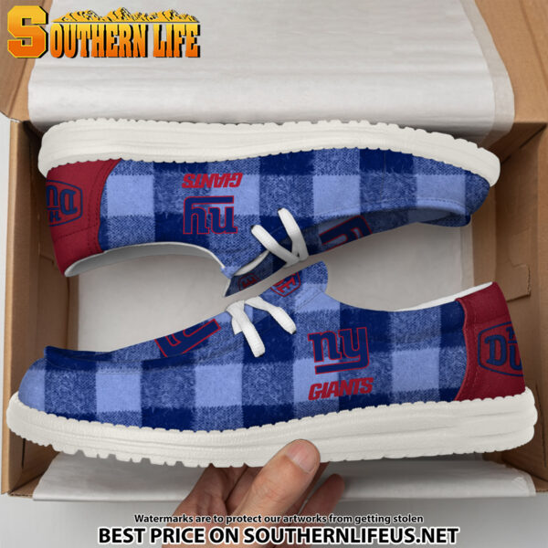 Tubopro New York Giants Personalized Hey Dude Shoes For Men And Women - Image 4