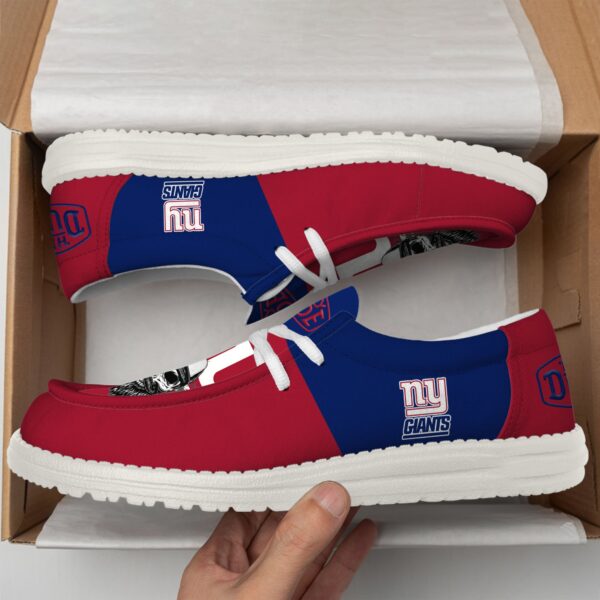 Tubopro New York Giants Personalized Hey Dude Shoes For Men And Women - Image 3