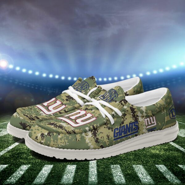 Tubopro New York Giants Personalized Hey Dude Shoes For Men And Women - Image 3