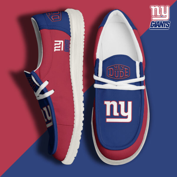 Tubopro New York Giants Personalized Hey Dude Shoes For Men And Women