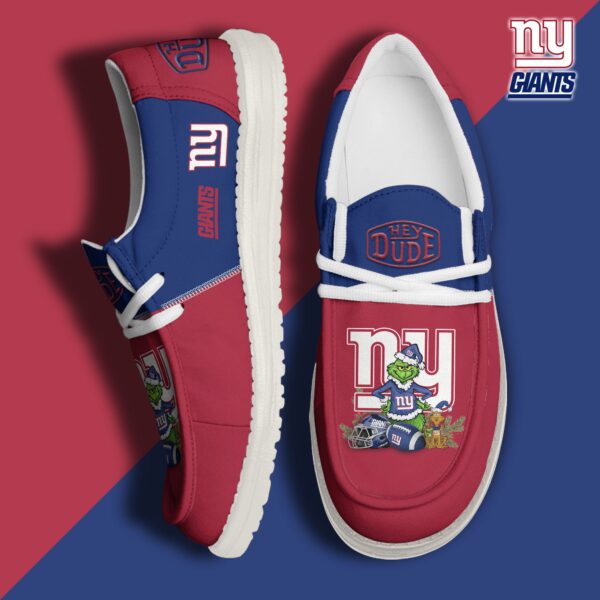 Tubopro New York Giants Personalized Hey Dude Shoes For Men And Women