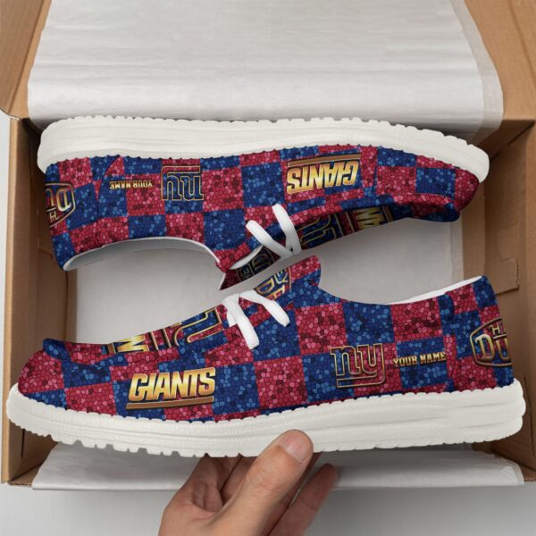 Tubopro New York Giants Personalized Hey Dude Shoes For Men And Women - Image 2