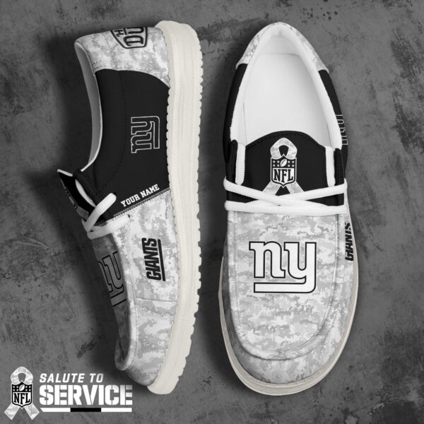 Tubopro New York Giants Personalized Hey Dude Shoes For Men And Women