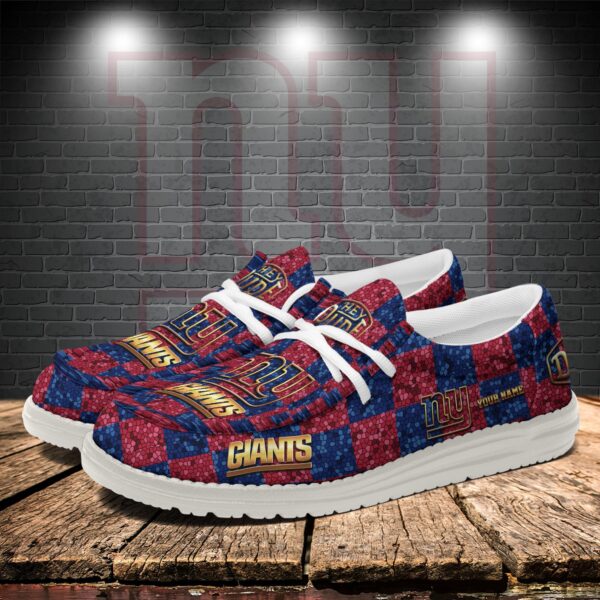 Tubopro New York Giants Personalized Hey Dude Shoes For Men And Women - Image 3
