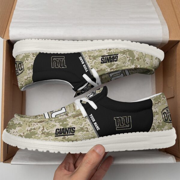 Tubopro New York Giants Personalized Hey Dude Shoes For Men And Women - Image 2