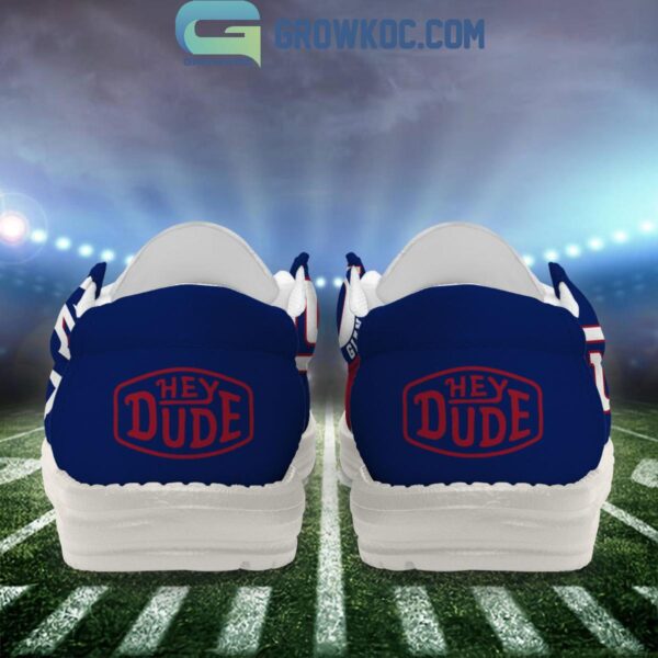 Tubopro New York Giants Personalized Hey Dude Shoes For Men And Women - Image 3