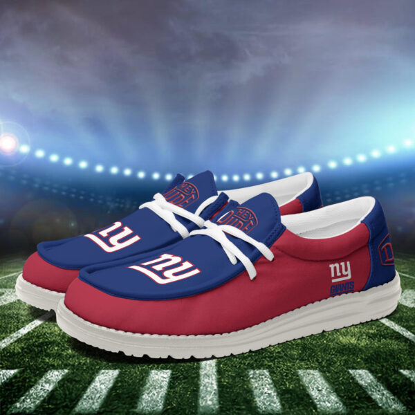 Tubopro New York Giants Personalized Hey Dude Shoes For Men And Women - Image 3