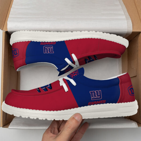 Tubopro New York Giants Personalized Hey Dude Shoes For Men And Women - Image 4