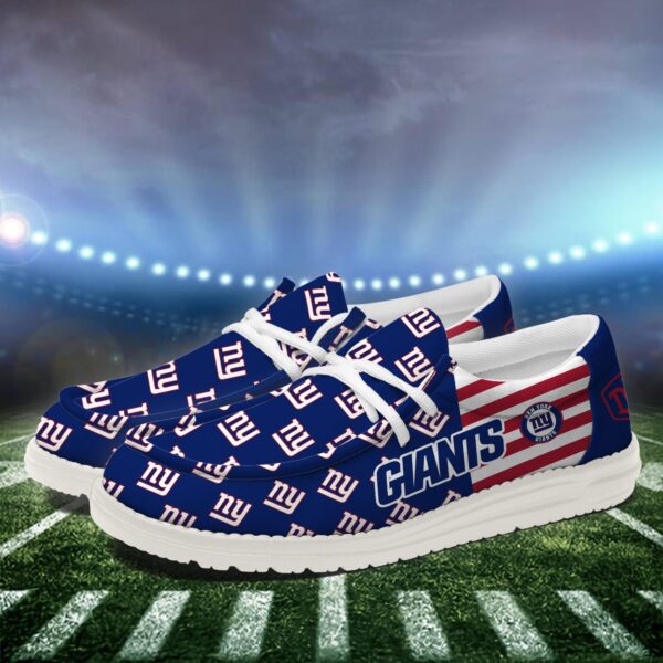 Tubopro New York Giants Personalized Hey Dude Shoes For Men And Women - Image 3