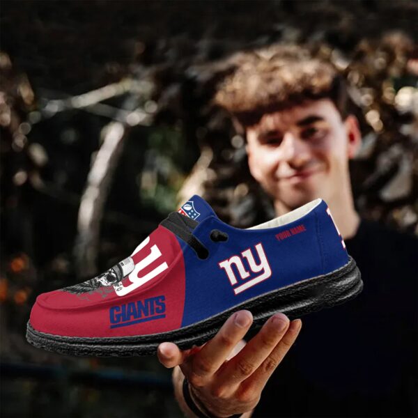 Tubopro New York Giants Personalized Hey Dude Shoes For Men And Women - Image 6