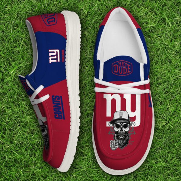 Tubopro New York Giants Personalized Hey Dude Shoes For Men And Women