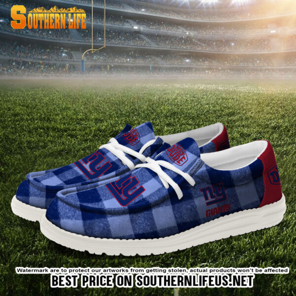 Tubopro New York Giants Personalized Hey Dude Shoes For Men And Women - Image 2