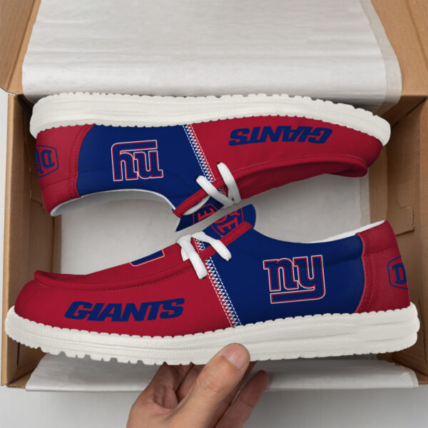 Tubopro New York Giants Personalized Hey Dude Shoes For Men And Women - Image 2