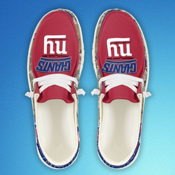 Tubopro New York Giants Personalized Hey Dude Shoes For Men And Women - Image 3
