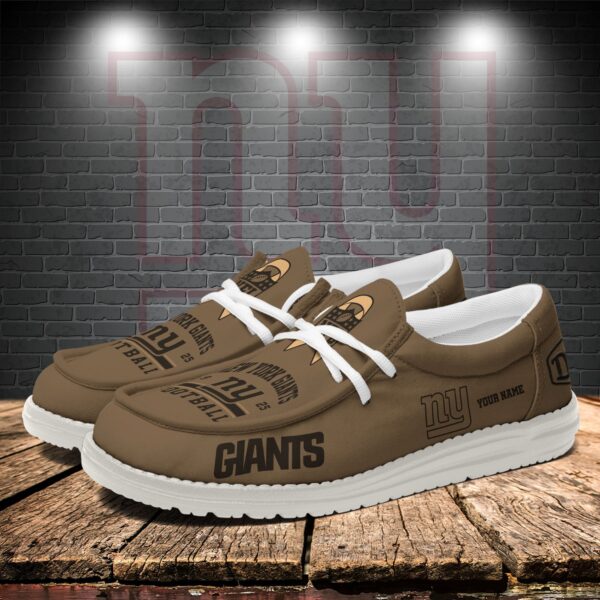Tubopro New York Giants Personalized Hey Dude Shoes For Men And Women - Image 3