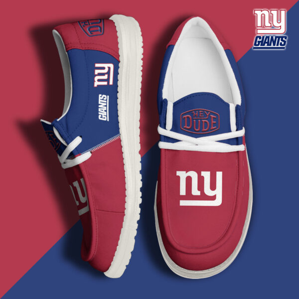 Tubopro New York Giants Personalized Hey Dude Shoes For Men And Women