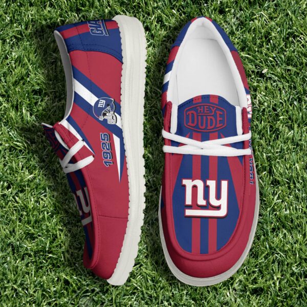 Tubopro New York Giants Personalized Hey Dude Shoes For Men And Women