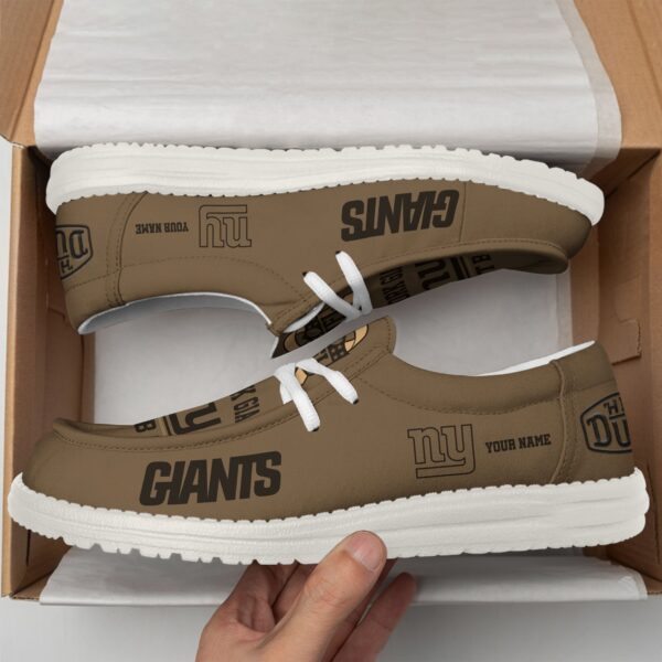 Tubopro New York Giants Personalized Hey Dude Shoes For Men And Women - Image 2