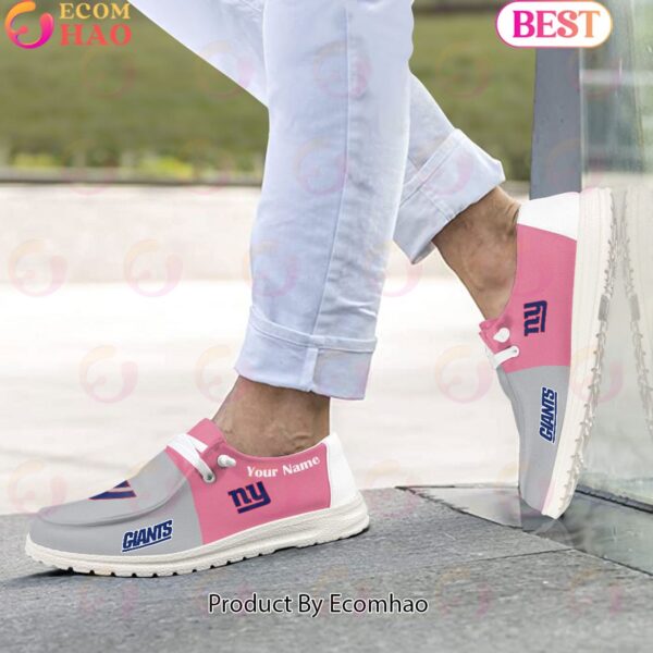 Tubopro New York Giants Personalized Hey Dude Shoes For Men And Women - Image 2