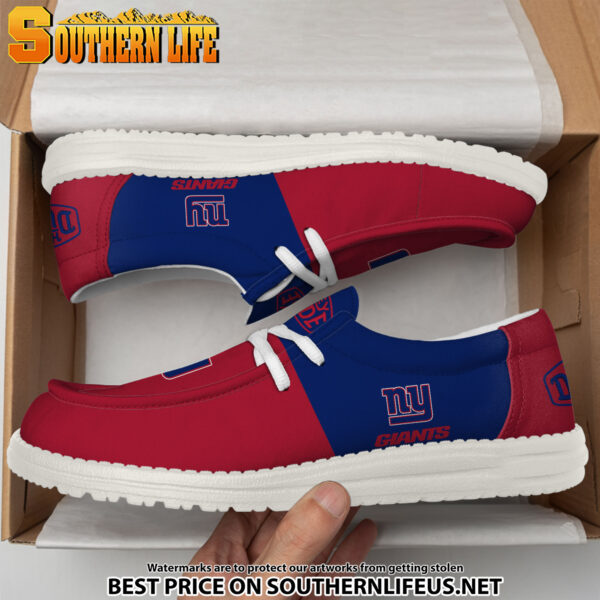Tubopro New York Giants Personalized Hey Dude Shoes For Men And Women - Image 4