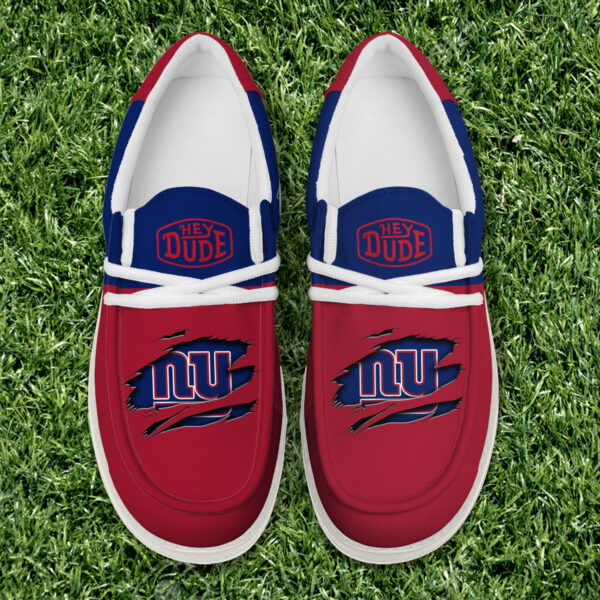Tubopro New York Giants Personalized Hey Dude Shoes For Men And Women - Image 5