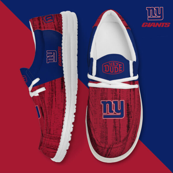 Tubopro New York Giants Personalized Hey Dude Shoes For Men And Women