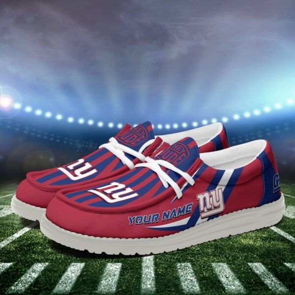 Tubopro New York Giants Personalized Hey Dude Shoes For Men And Women - Image 3