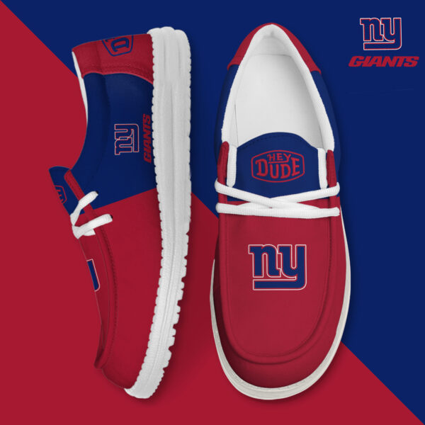Tubopro New York Giants Personalized Hey Dude Shoes For Men And Women