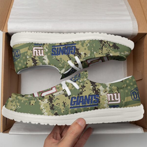 Tubopro New York Giants Personalized Hey Dude Shoes For Men And Women - Image 2