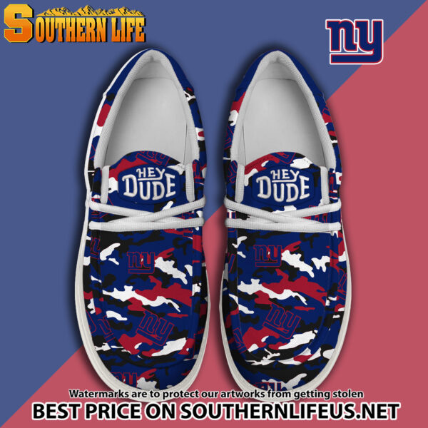 Tubopro New York Giants Personalized Hey Dude Shoes For Men And Women