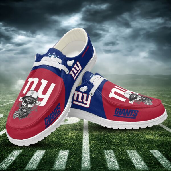 Tubopro New York Giants Personalized Hey Dude Shoes For Men And Women