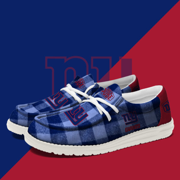 Tubopro New York Giants Personalized Hey Dude Shoes For Men And Women - Image 2