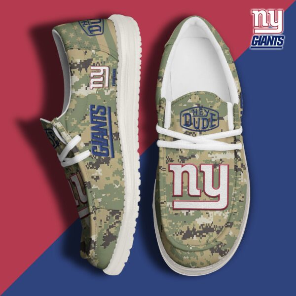 Tubopro New York Giants Personalized Hey Dude Shoes For Men And Women