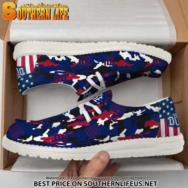 Tubopro New York Giants Personalized Hey Dude Shoes For Men And Women - Image 4