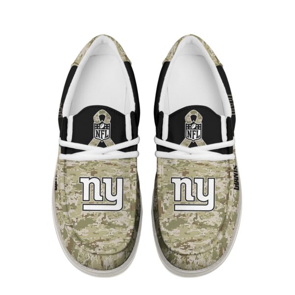 Tubopro New York Giants Personalized Hey Dude Shoes For Men And Women - Image 4