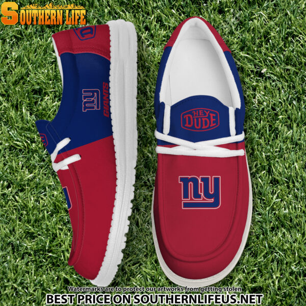 Tubopro New York Giants Personalized Hey Dude Shoes For Men And Women