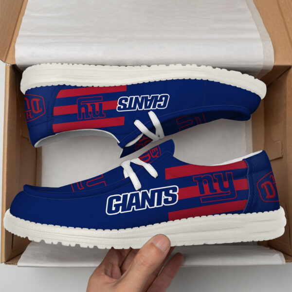 Tubopro New York Giants Personalized Hey Dude Shoes For Men And Women - Image 3