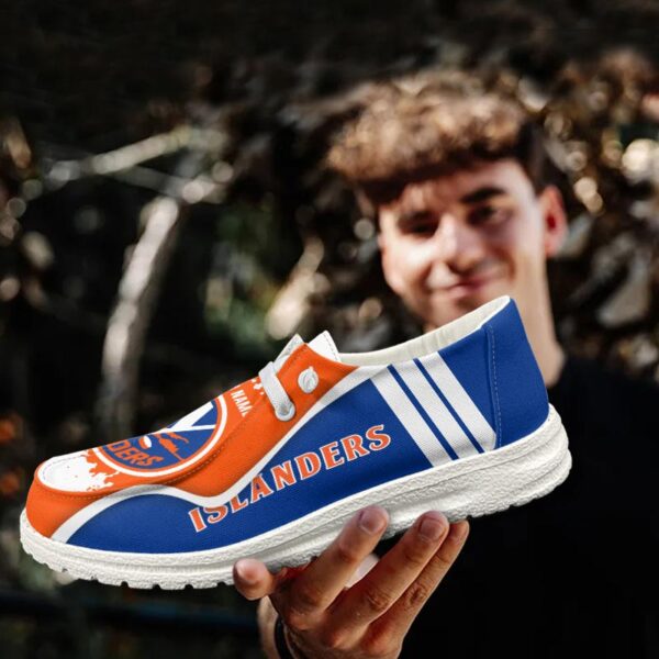 Tubopro New York Islanders Hey Dude Shoes For Men And Women - Image 3