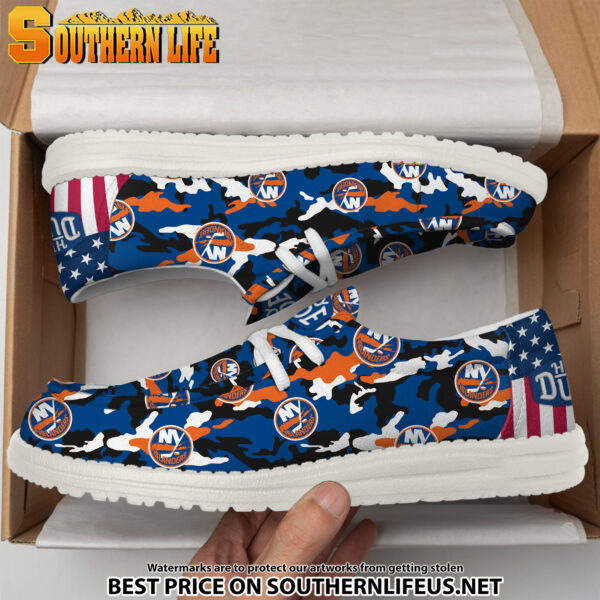 Tubopro New York Islanders Personalized Hey Dude Shoes For Men And Women - Image 4