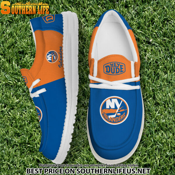 Tubopro New York Islanders Personalized Hey Dude Shoes For Men And Women