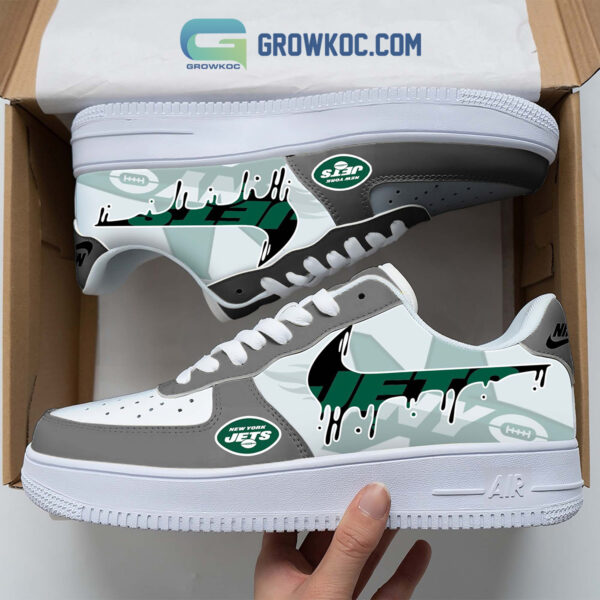 Tubopro New York Jets Air Low-Top Sneakers Shoes For Men And Women