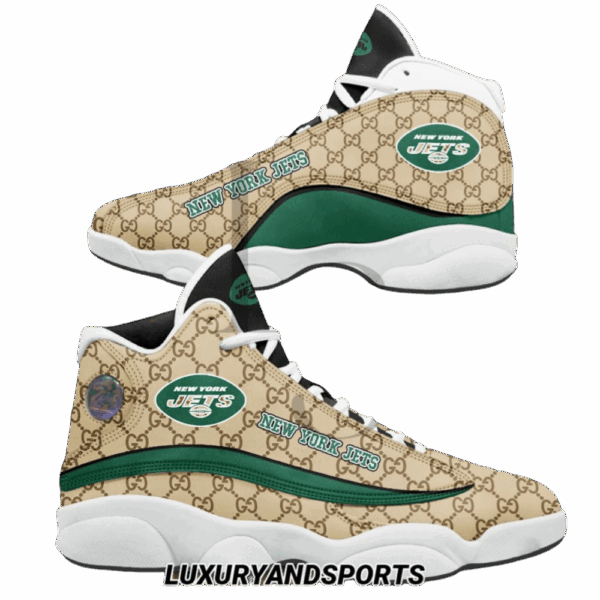 Tubopro New York Jets AJ13 Sneakers Shoes For Men And Women