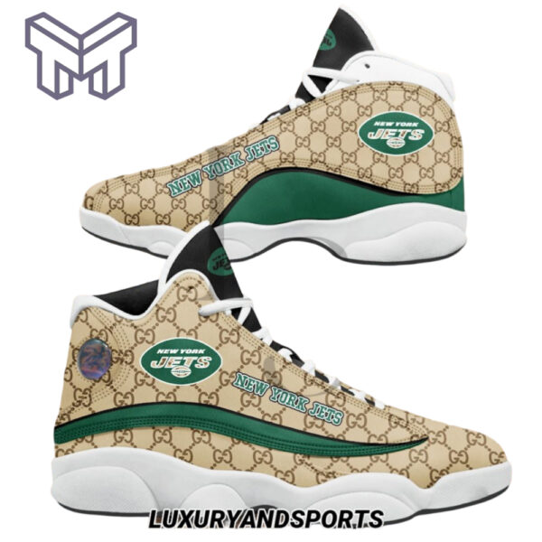 Tubopro New York Jets AJ13 Sneakers Shoes For Men And Women