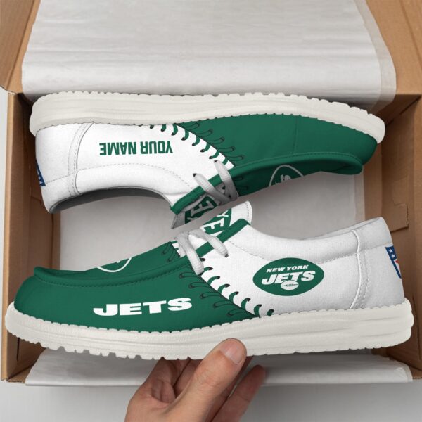 Tubopro New York Jets Hey Dude Shoes For Men And Women - Image 3