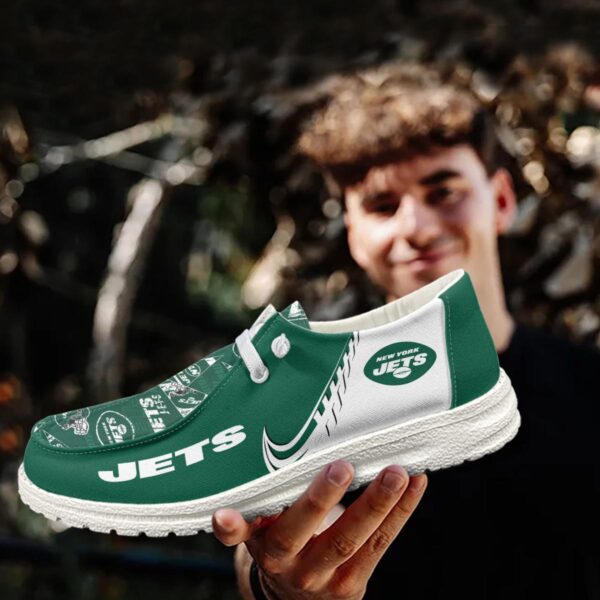 Tubopro New York Jets Hey Dude Shoes For Men And Women - Image 3