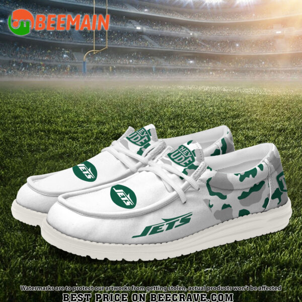 Tubopro New York Jets Hey Dude Shoes For Men And Women - Image 2