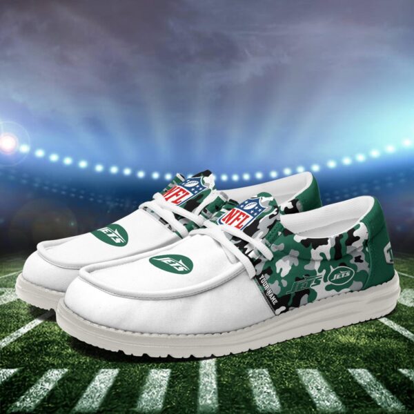 Tubopro New York Jets Hey Dude Shoes For Men And Women - Image 4
