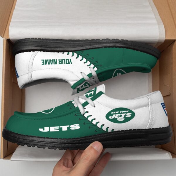 Tubopro New York Jets Hey Dude Shoes For Men And Women - Image 4