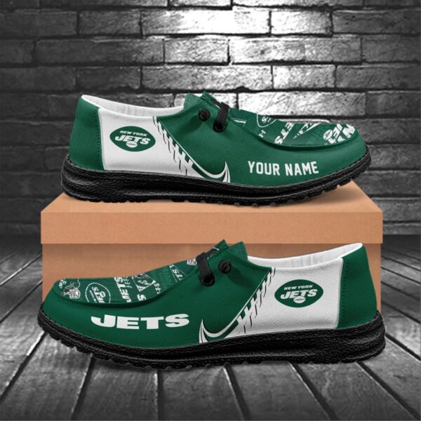 Tubopro New York Jets Hey Dude Shoes For Men And Women - Image 6